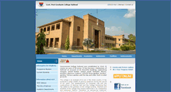 Desktop Screenshot of gpgcs.edu.pk